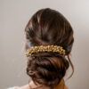 Isabellafloristik_Hochzeit_Heirateninkaernten_Haarschmuck_Haarspange_Sichel_Brautschmuck_Trockenblumen_gold